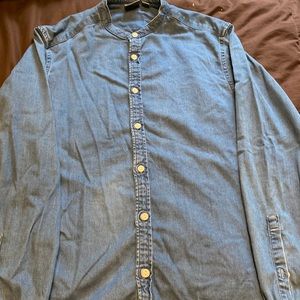 Men’s ASOS Skinny Fit Blue Shirt